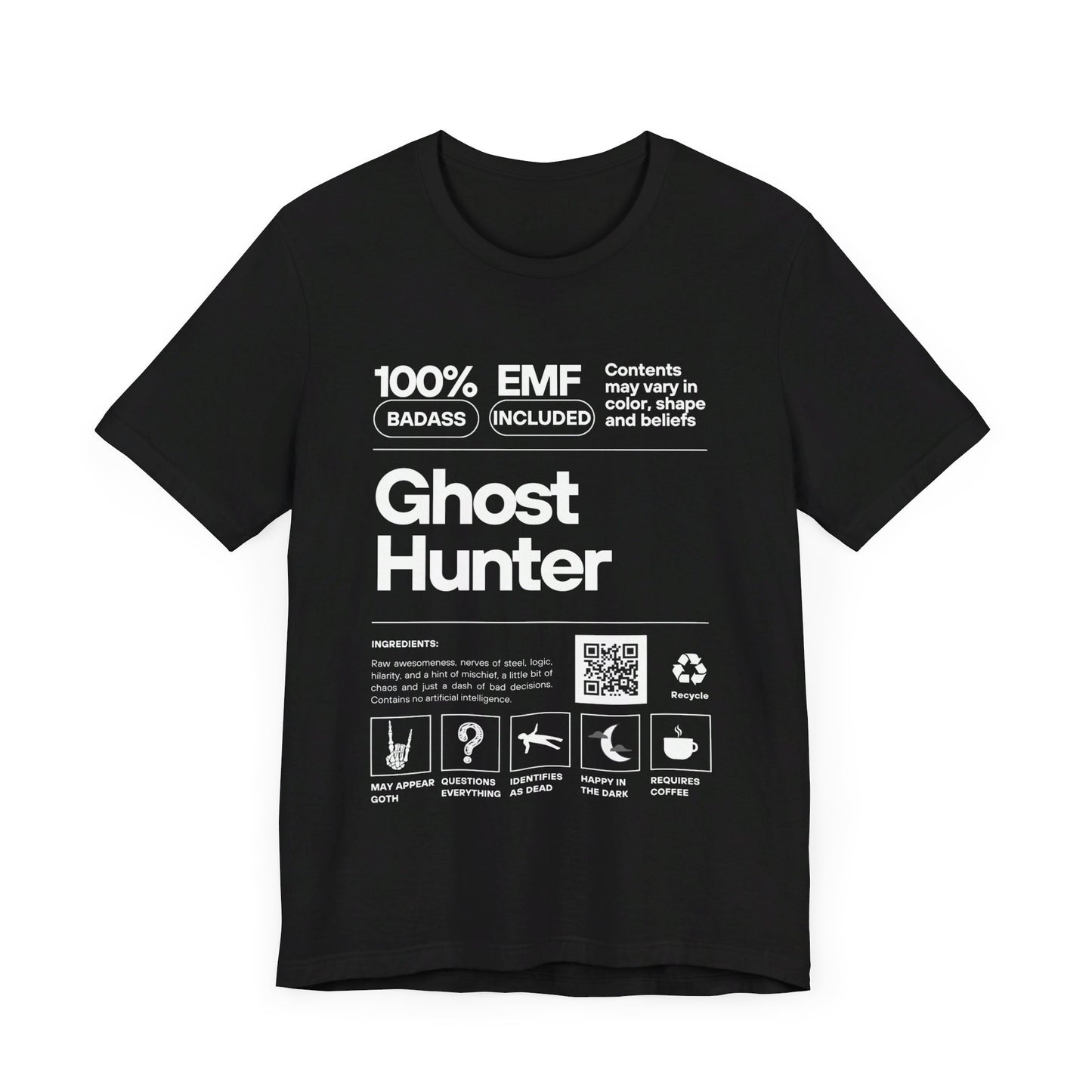 Ghost Hunter Ingredients Tee